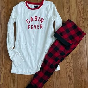 JCrew cabin fever unisex pajamas